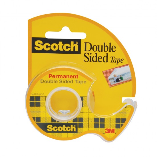 Banda dublu adeziva Scotch pentru montare, 12.5 mm x 1.9 m Banda dublu adeziva Scotch pentru montare, 12.5 mm x 1.9 m