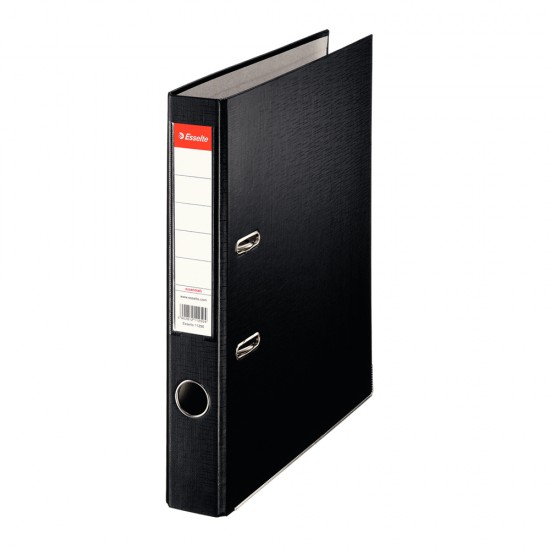 Biblioraft Esselte Economy, PP, A4, 50 mm, negru Biblioraft Esselte Economy, PP, A4, 50 mm, negru