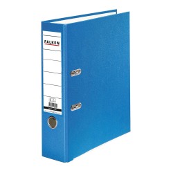 Biblioraft Falken plastifiat, 50 mm, bleu Biblioraft Falken plastifiat, 50 mm, bleu