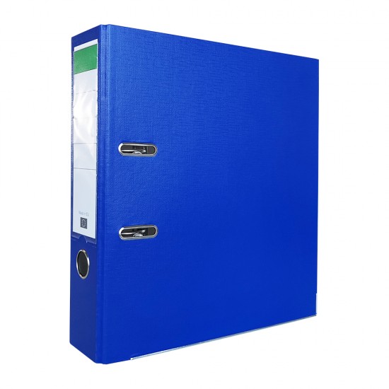 Biblioraft PP/carton, 75 mm, albastru inchis Biblioraft PP/carton, 75 mm, albastru inchis