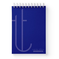 Bloc notes, Trendy, cu spira, A5, 70 file, matematica Bloc notes, Trendy, cu spira, A5, 70 file, matematica