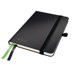 Caiet de birou Leitz Complete, A6, dictando, negru Caiet de birou Leitz Complete, A6, dictando, negru