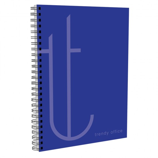 Caiet Trendy Office, A5, cu spira, matematica, 70 file