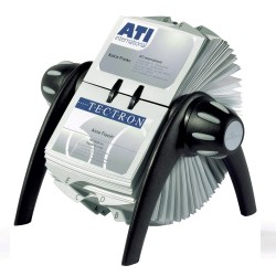 Visifix Flip Durable, rotativ, 400 carti de vizita, negru Visifix Flip Durable, rotativ, 400 carti de vizita, negru