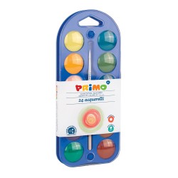 Acuarele Morocolor Primo, diametru pastila 25 mm, 24 culori/cutie Acuarele Morocolor Primo, diametru pastila 25 mm, 24 culori/cutie