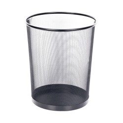 Cos metalic pentru birou, Memoris-Precious, 15 l, negru Cos metalic pentru birou, Memoris-Precious, 15 l, negru