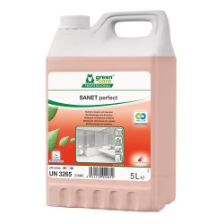 Detergent ecologic pentru spatii sanitare SANET PERFECT, 5 l Detergent ecologic pentru spatii sanitare SANET PERFECT, 5 l