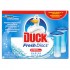 Rezerve odorizant gel pentru vasul toaletei Duck Fresh Discs Marine, 12 discuri/set