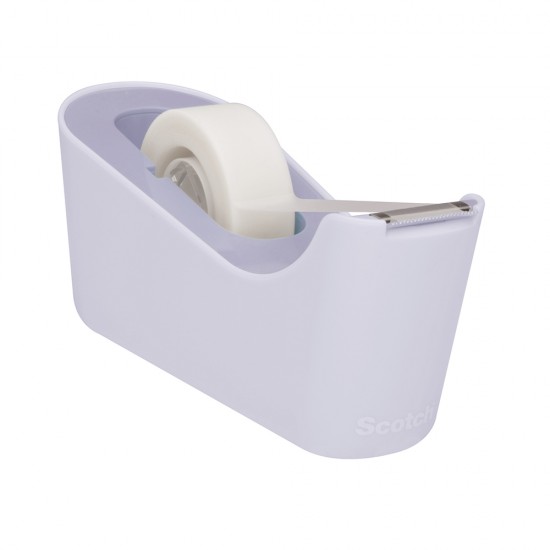 Dispenser Scotch C18L autonom Lavanda include o rola banda adeziva Scotch Magic 19mm x 8.89mm, design elegant, rezistent Dispenser Scotch C18L autonom Lavanda include o rola banda adeziva Scotch Magic 19mm x 8.89mm, design elegant, rezistent
