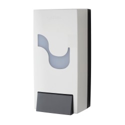 Dispenser manual, Celtex, Megamini, pentru sapun spuma, alb, 900 ml Dispenser manual, Celtex, Megamini, pentru sapun spuma, alb, 900 ml