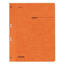 Dosar cu gauri 1/1 Lux Falken, carton, 250 g/mp, portocaliu Dosar cu gauri 1/1 Lux Falken, carton, 250 g/mp, portocaliu