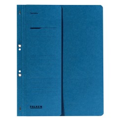 Dosar cu gauri 1/2 Lux Falken, carton, 250 g/mp, albastru Dosar cu gauri 1/2 Lux Falken, carton, 250 g/mp, albastru
