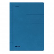 Dosar cu sina Lux Falken, carton, 250 g/mp, albastru
