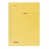 Dosar cu sina Lux Falken, carton, 250 g/mp, galben