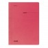 Dosar cu sina Lux Falken, carton, 250 g/mp, rosu
