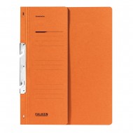 Dosar de incopciat 1/2 Lux Falken, carton, 250 g/mp, portocaliu