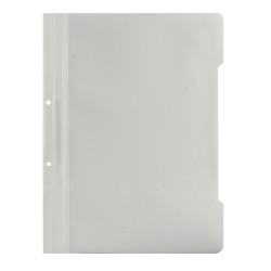 Dosar cu sina si 2 perforatii, alb, 50 bucati/set Dosar cu sina si 2 perforatii, alb, 50 bucati/set