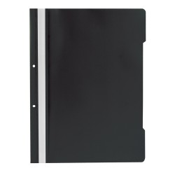 Dosar cu sina si 2 perforatii, negru, 25 bucati/set Dosar cu sina si 2 perforatii, negru, 25 bucati/set