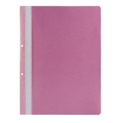 Dosar cu sina si 2 perforatii, roz, 50 bucati/set Dosar cu sina si 2 perforatii, roz, 50 bucati/set