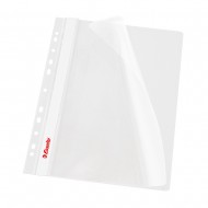 Dosar PP cu multiperforatii Esselte VIVIDA, A4, alb, 10 buc/set Dosar PP cu multiperforatii Esselte VIVIDA, A4, alb, 10 buc/set