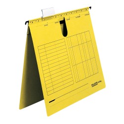 Dosar cu sina Falken, carton, galben, 25 bucati/cutie Dosar cu sina Falken, carton, galben, 25 bucati/cutie