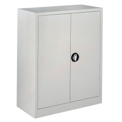 Dulap metalic Ceha, gri, 92x42x120 cm, 2 usi batante si 2 polite Dulap metalic Ceha, gri, 92x42x120 cm, 2 usi batante si 2 polite