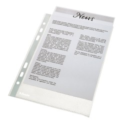 Folie de protectie Esselte Economy, A4, 35 microni, set de 100 buc Folie de protectie Esselte Economy, A4, 35 microni, set de 100 buc