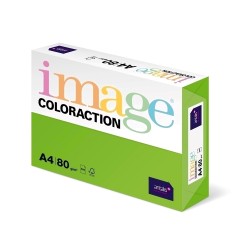 Hartie color Coloraction, A4, 80 g/mp, verde intens-Java Hartie color Coloraction, A4, 80 g/mp, verde intens-Java