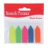 Index Memoris - Precious, autoadeziv, plastic, forma sageata,  12 x 45 mm, 5 culori/set, 25 file/culoare