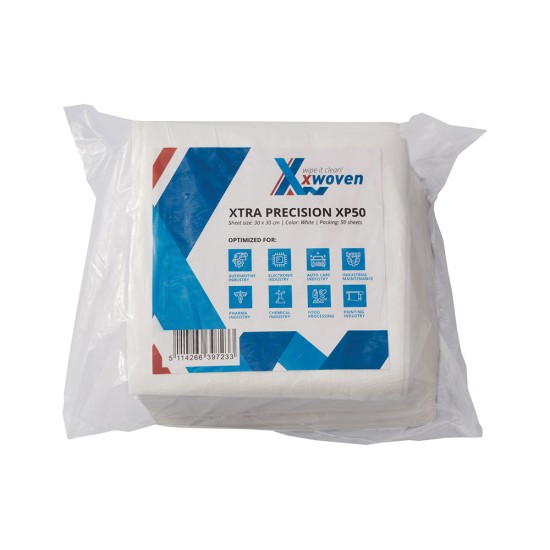 Lavete industriale, Xwoven, Xtra Precision, XP50, 30x40cm, 50 portii/pachet Lavete industriale, Xwoven, Xtra Precision, XP50, 30x40cm, 50 portii/pachet