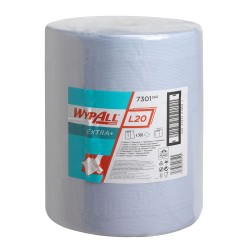Lavete Kimberly-Clark Wypall L20 2 str Airflex albastra, 500 portii Lavete Kimberly-Clark Wypall L20 2 str Airflex albastra, 500 portii
