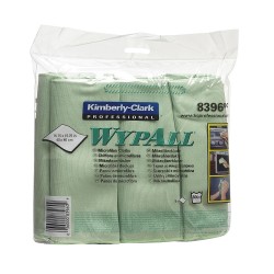 Lavete microfibra Kimberly-Clark Wypall, verzi, 6 bucati/pachet Lavete microfibra Kimberly-Clark Wypall, verzi, 6 bucati/pachet