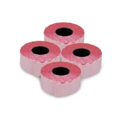 Etichete autoadezive pentru marcatoare, 26 x 12 mm, 1500 bucati/rola, rosu fluorescent Etichete autoadezive pentru marcatoare, 26 x 12 mm, 1500 bucati/rola, rosu fluorescent