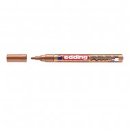 Marker Edding 751 lucios cu vopsea varf 1-2mm cupru, rezistent, durabil, varf rotund Marker Edding 751 lucios cu vopsea varf 1-2mm cupru, rezistent, durabil, varf rotund