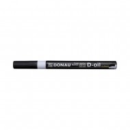 Marker permanent cu vopsea Donau, varf rotund, 2.2 mm, alb Marker permanent cu vopsea Donau, varf rotund, 2.2 mm, alb