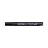 Marker permanent cu vopsea Donau, varf rotund, 2.8 mm, negru
