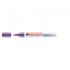 Marker permanent Edding 750, cu vopsea, corp metalic, varf rotund, 2-4 mm, violet