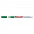 Marker permanent Edding 751 cu vopsea, corp metalic, varf rotund, 1-2 mm, verde