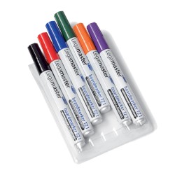 Marker pentru tabla Legamaster, TZ1 varf rotund, 1.5-3 mm, 6 culori/set (negru, rosu, albastru, verde, orange, mov) Marker pentru tabla Legamaster, TZ1 varf rotund, 1.5-3 mm, 6 culori/set (negru, rosu, albastru, verde, orange, mov)