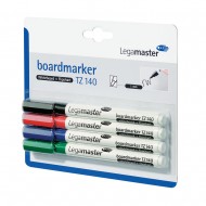 Marker pentru tabla Legamaster TZ140, varf rotund, 1 mm, 4 culori/set (negru, rosu, albastru, verde) Marker pentru tabla Legamaster TZ140, varf rotund, 1 mm, 4 culori/set (negru, rosu, albastru, verde)