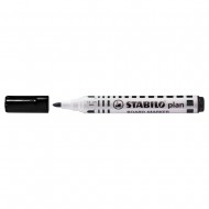 Marker pentru tabla Stabilo Plan 64, varf rotund, 2.5-3.5mm, negru Marker pentru tabla Stabilo Plan 64, varf rotund, 2.5-3.5mm, negru