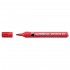 Marker permanent Edding 2000C, corp metalic, varf rotund, 1.5-3 mm, rosu