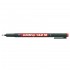 Marker permanent Edding OHP 142M, corp plastic, varf rotund, 1 mm, rosu