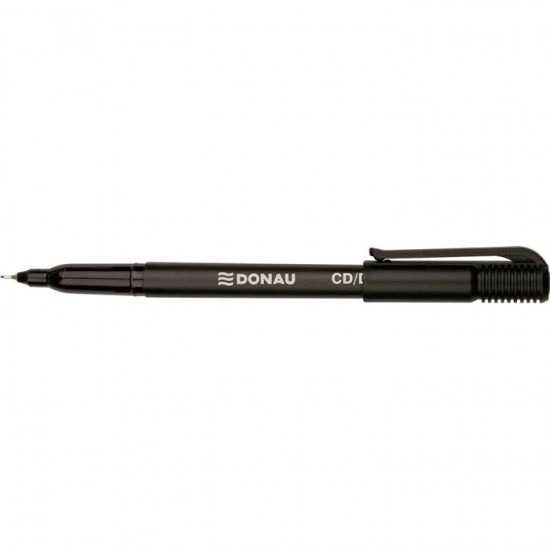 Marker pentru Donau CD, varf rotund, 0.5 mm, negru