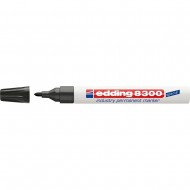Marker permanent Edding 8300 Industrial, corp metalic, varf rotund, 1.5-3 mm, negru Marker permanent Edding 8300 Industrial, corp metalic, varf rotund, 1.5-3 mm, negru