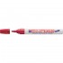 Marker permanent Edding 8300 Industrial, corp metalic, varf rotund, 1.5-3 mm, rosu