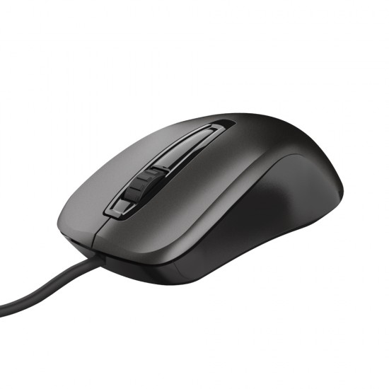 Mouse optic usb Trust Carve negru, office, rezistent, ergonomic Mouse optic usb Trust Carve negru, office, rezistent, ergonomic