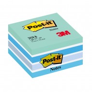 Notite adezive, Post-it, Aquarelle, albastru pastel, 76 x 76 mm, 450 file  Notite adezive, Post-it, Aquarelle, albastru pastel, 76 x 76 mm, 450 file