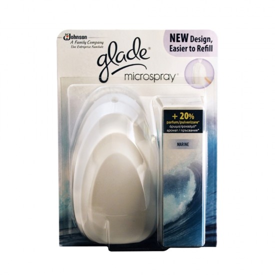 Odorizant baie Glade, microspray, marin