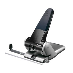 Perforator metalic Leitz 5180 de mare capacitate, 65 coli, negru Perforator metalic Leitz 5180 de mare capacitate, 65 coli, negru